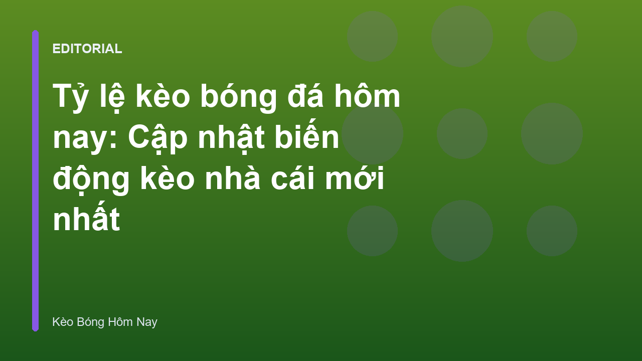 Bảng tỷ lệ kèo bóng đá hôm nay trên màn hình máy tính